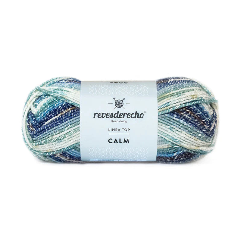 Lana Calm RevesDerecho 100grs Con Algodon