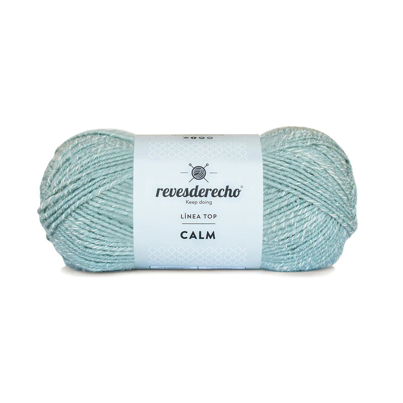 Lana Calm RevesDerecho 100grs Con Algodon