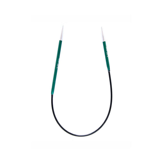 Palillo Circular Asimétrico Zing 25 cm - KnitPro