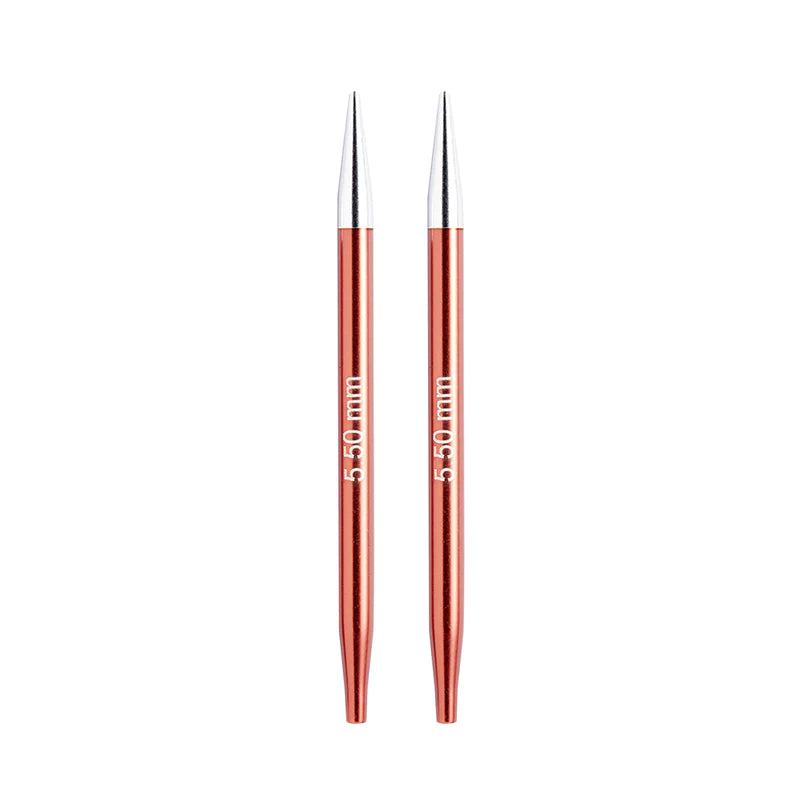 Palillos Intercambiables Cortos Zing KnitPro