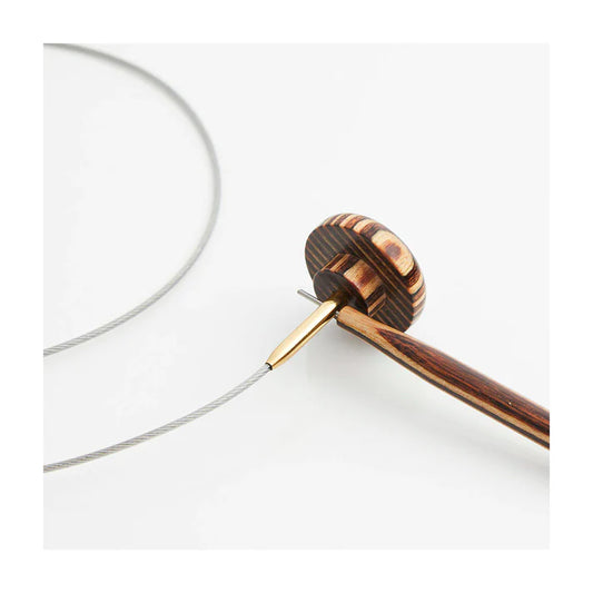 2 Cables Giratorios Knitpro Lantern Moon 360 Intercambiables