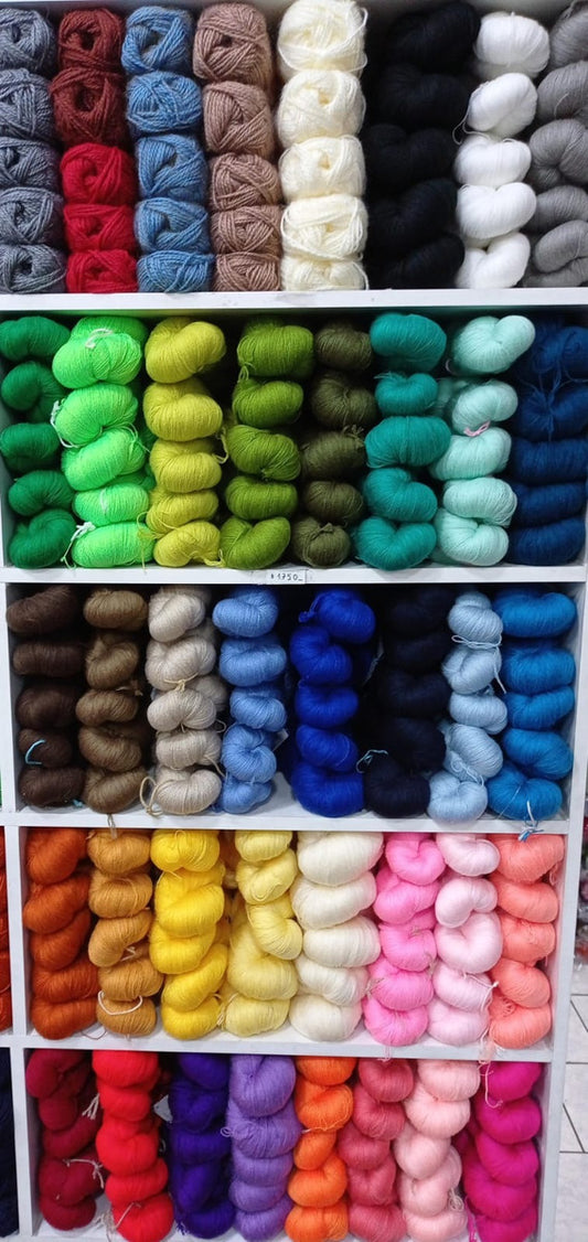 Lana Partida Acrílico Gita 100g Madeja (Hilo Industrial)