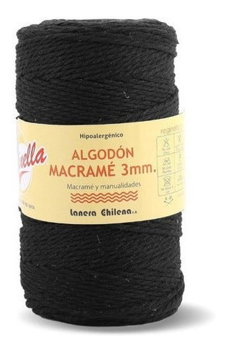 Cordón 3mm Para Macramé 400grs Reginella