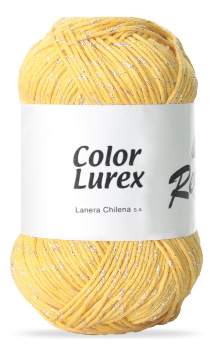 Cotton Color Lurex Algodon Reginella 100 Grs