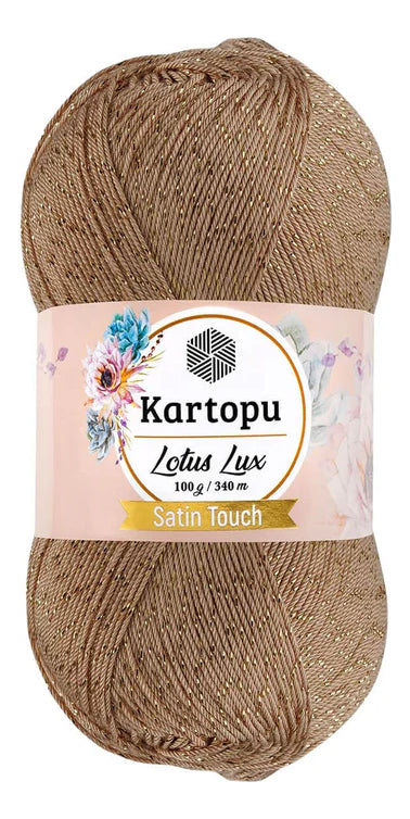 Hilo Lotus Lux Lurex 100grs Kartopu