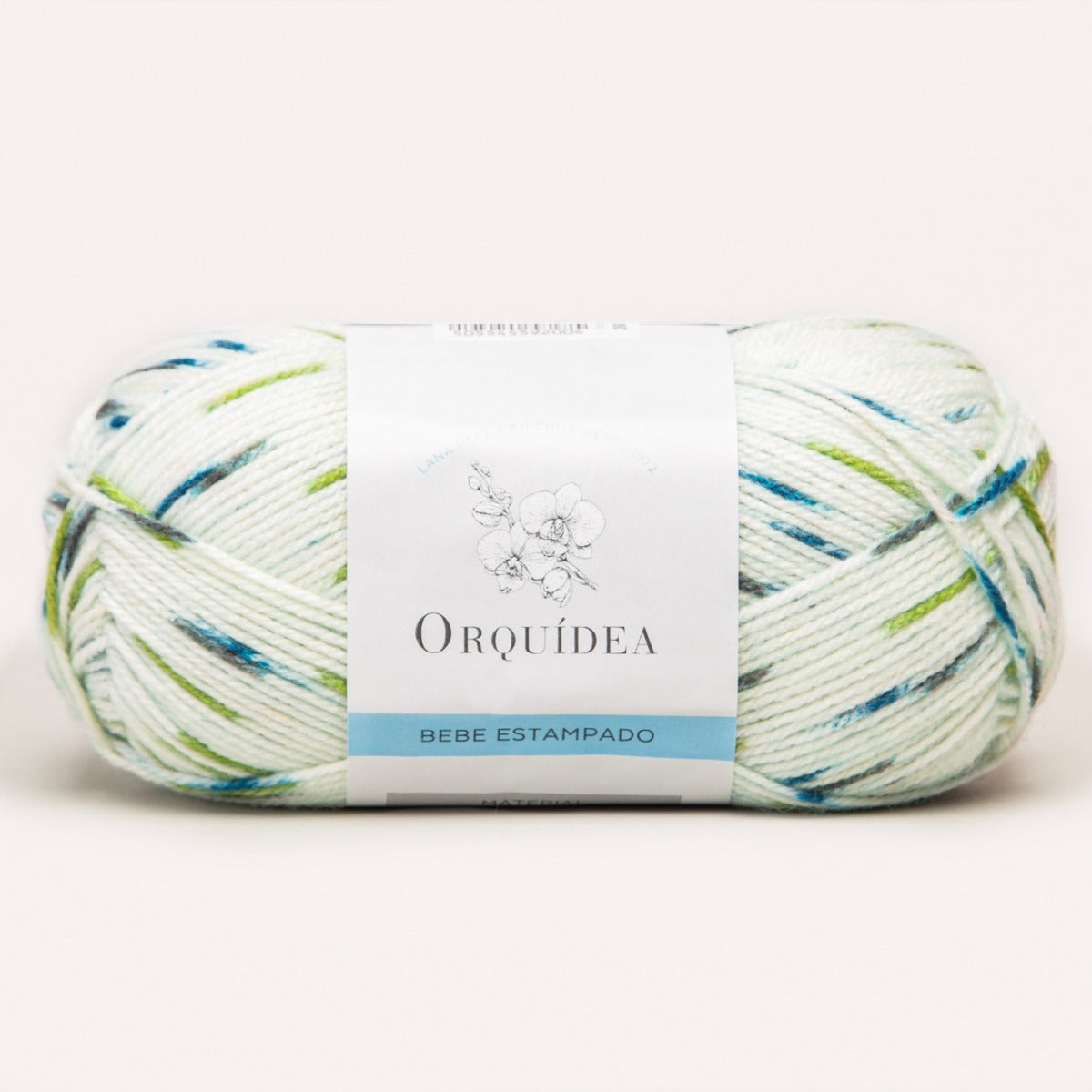 Bebe Estampado Orquídea Ovillo 100 Grs