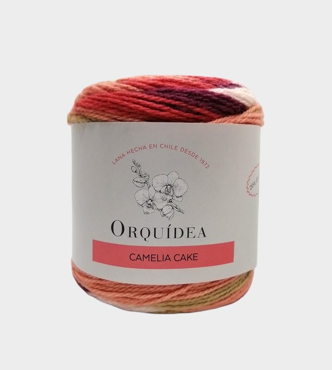 Camelia Cake 120 Grs Orquidea