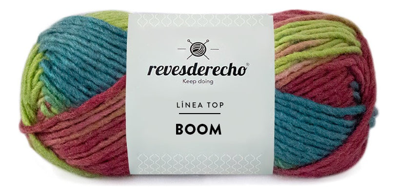 Lana Boom Mix 100grs Revesderecho