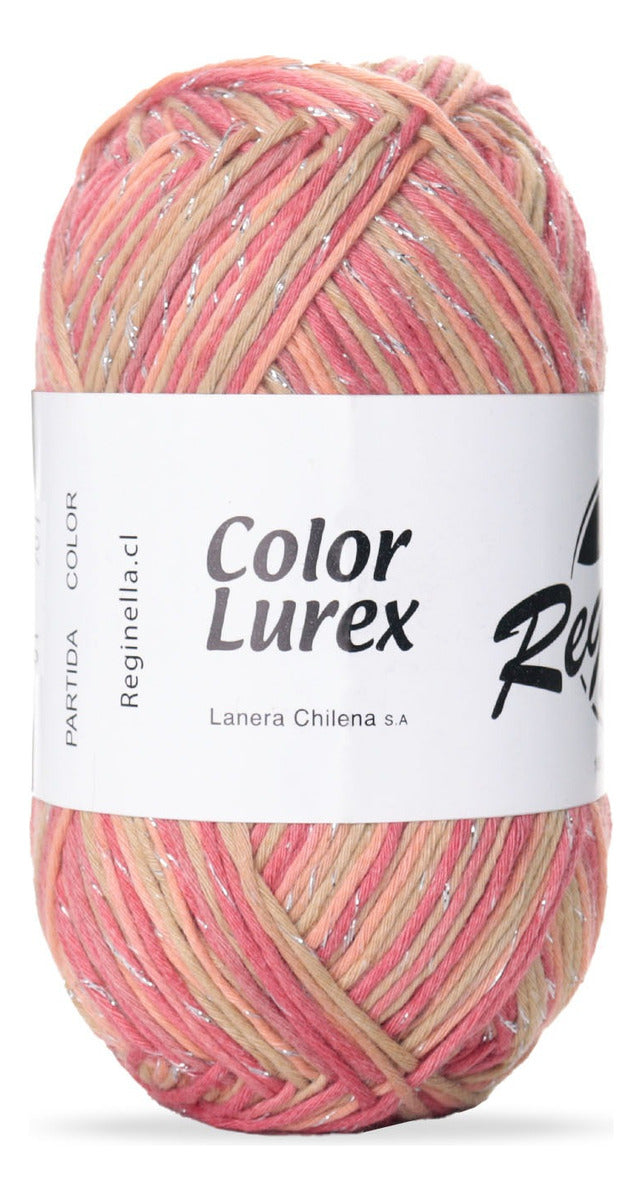 Cotton Color Lurex Algodon Reginella 100 Grs