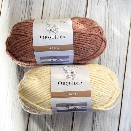 Lana Alpaca Orquídea Ovillo 100 Grs