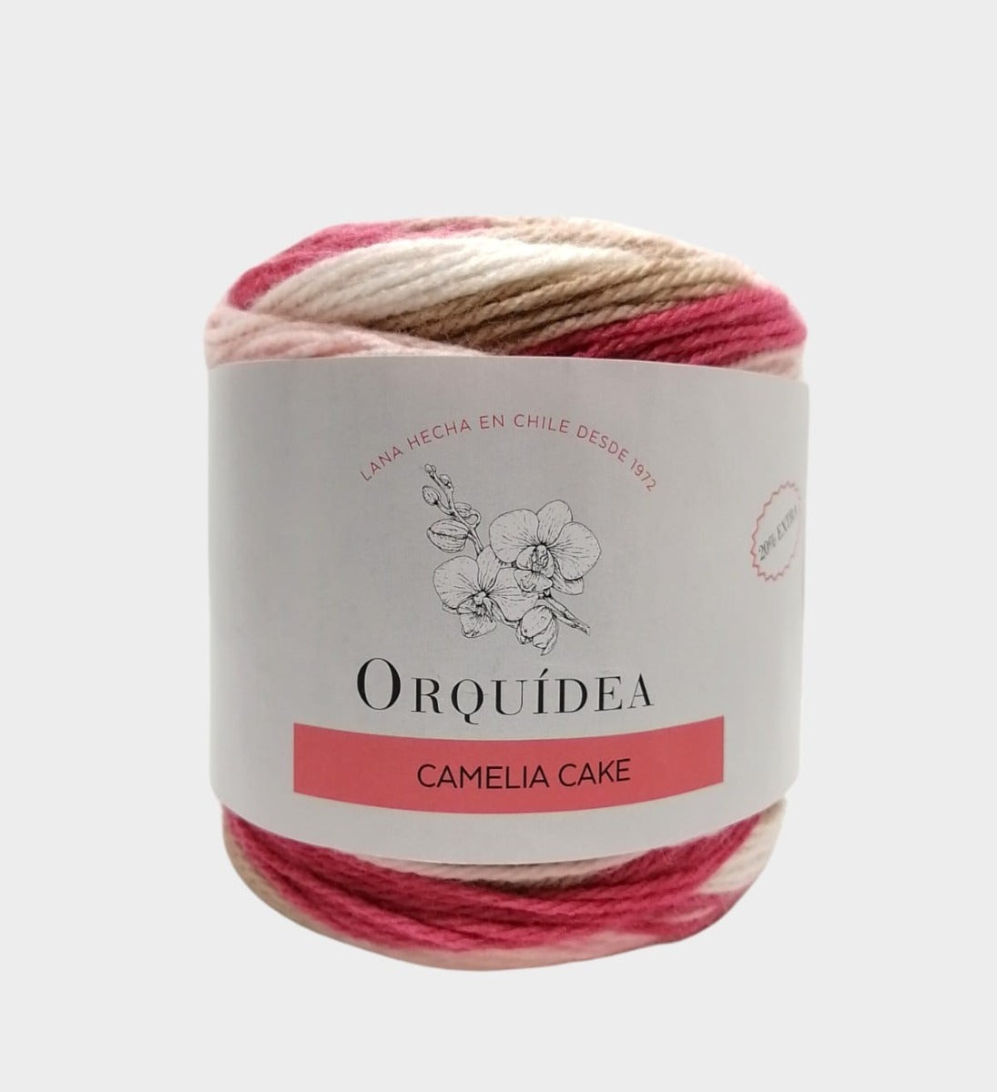 Camelia Cake 120 Grs Orquidea