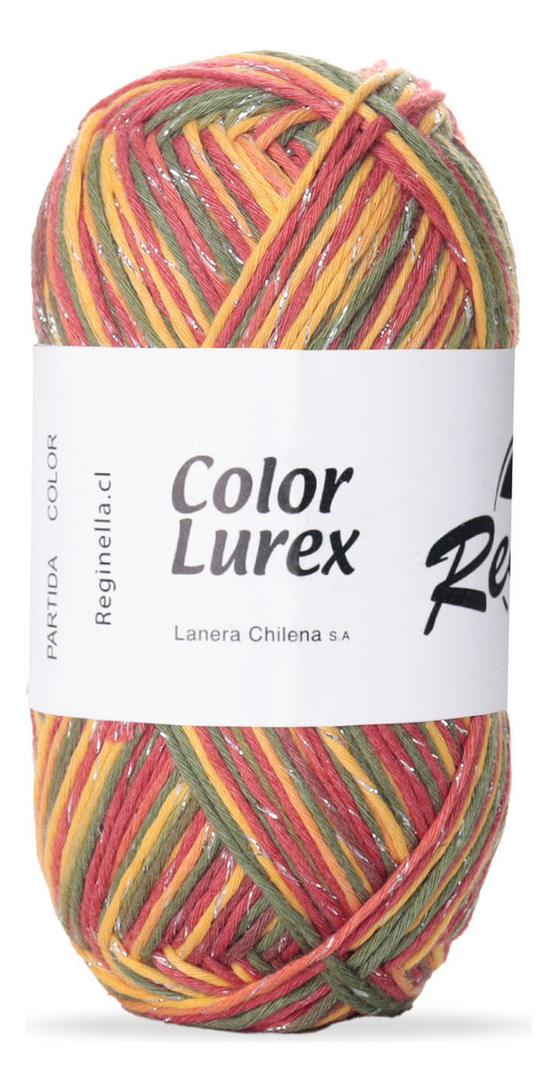 Cotton Color Lurex Algodon Reginella 100 Grs