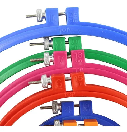 Bastidor Plastico Bordado Pony