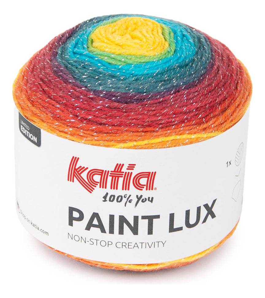 Katia Paint Lux - 150 Grs - Lurex - 19% Lana