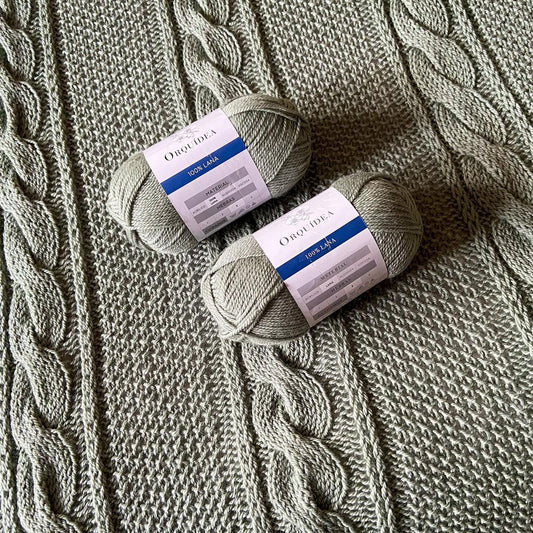 Lana 100% 5/3 Orquídea Ovillo 100 Grs