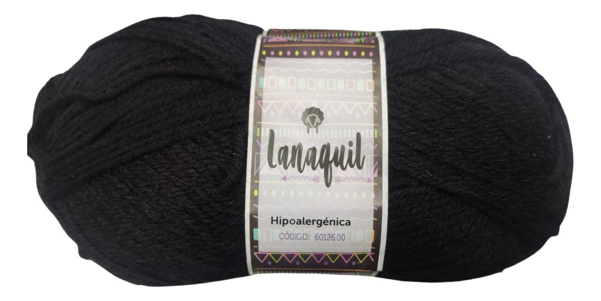 Lana Para Tejer Clasica Ovillo 100gr Hipoalergénica Lanaquil