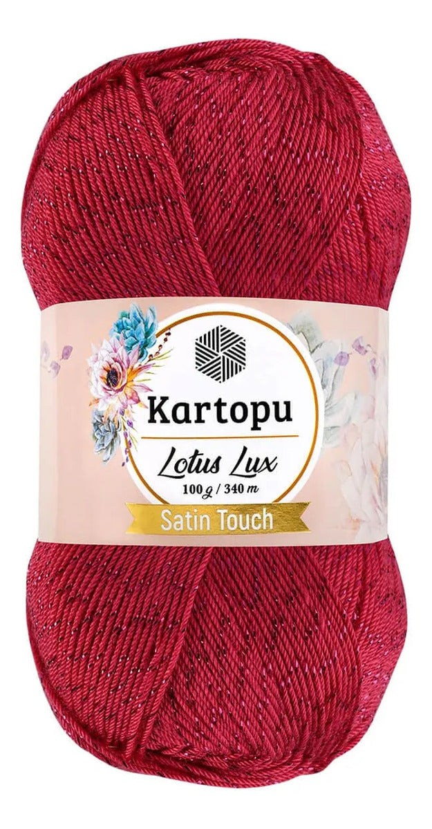 Hilo Lotus Lux Lurex 100grs Kartopu