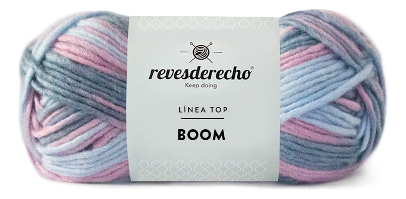 Lana Boom Mix 100grs Revesderecho