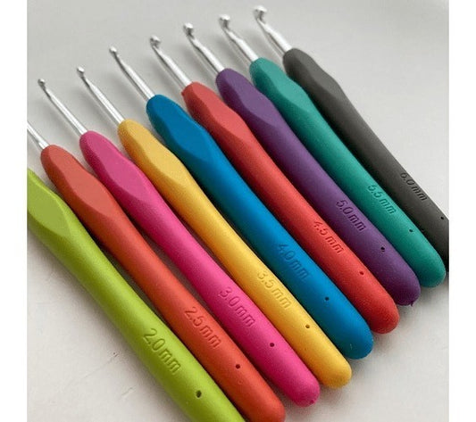 Crochet Con Mango De Silicona Ergonómico