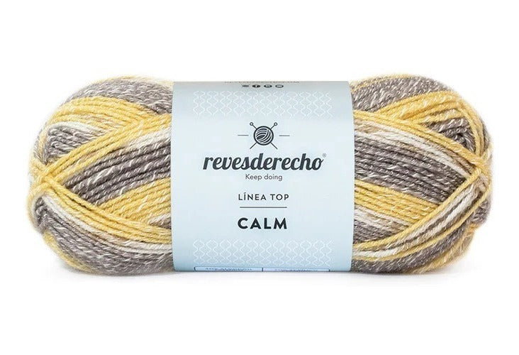 Lana Calm RevesDerecho 100grs Con Algodon