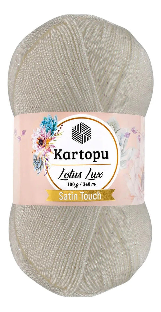 Hilo Lotus Lux Lurex 100grs Kartopu