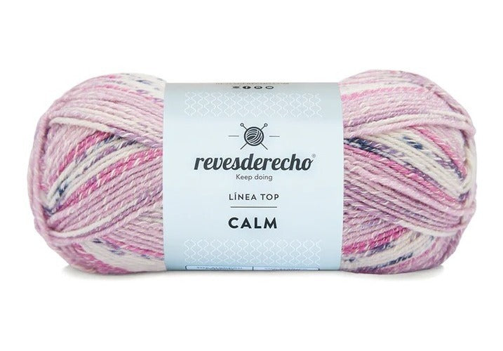 Lana Calm RevesDerecho 100grs Con Algodon