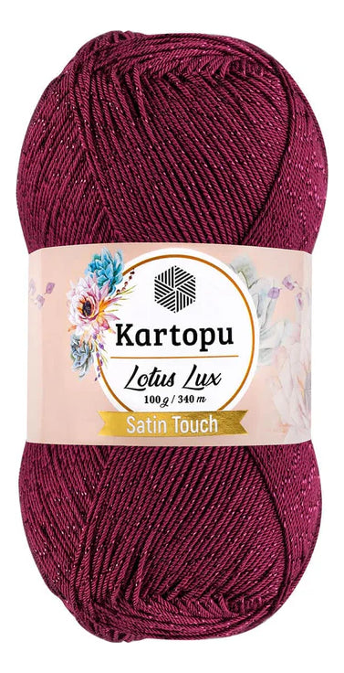 Hilo Lotus Lux Lurex 100grs Kartopu