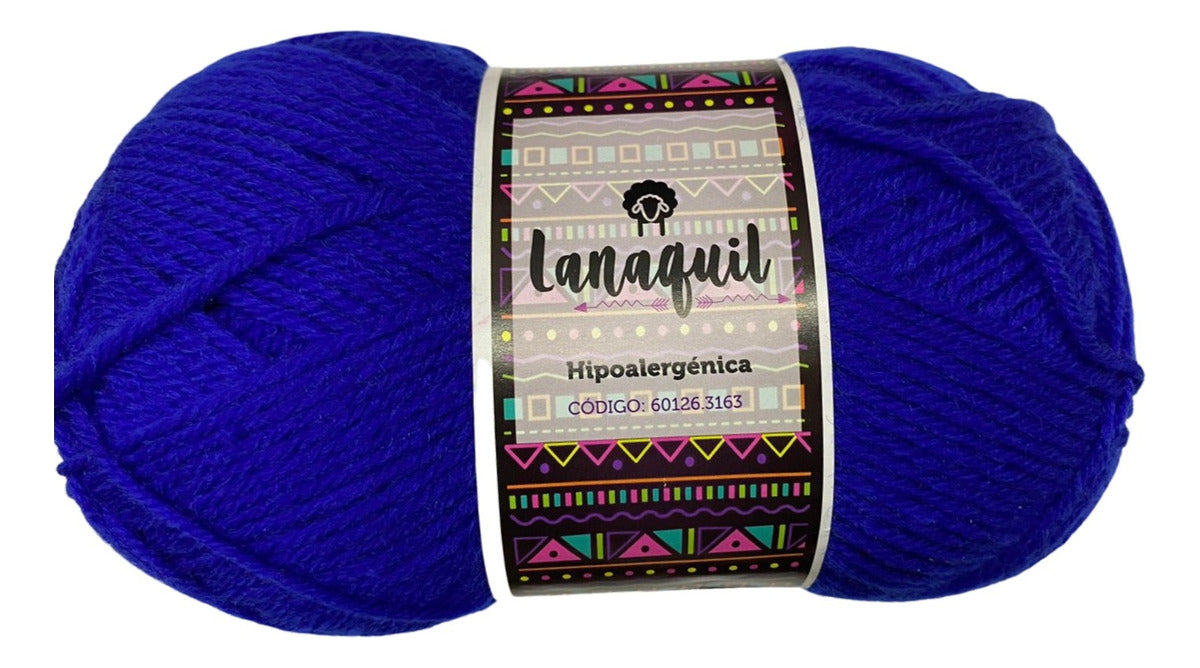 Lana Para Tejer Clasica Ovillo 100gr Hipoalergénica Lanaquil