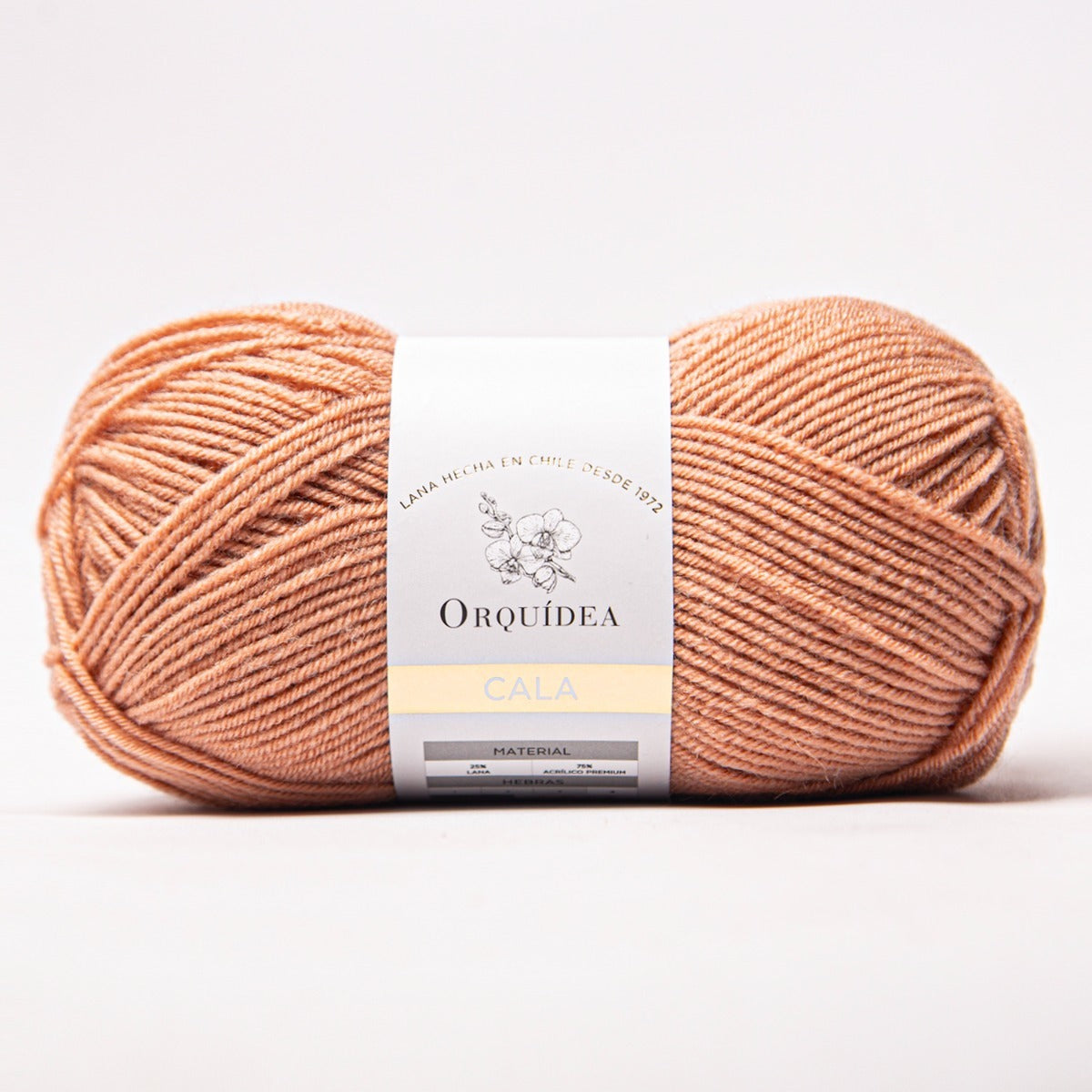 Cala Orquídea Ovillo 100 Grs (25% Lana 75% Acrilico Premium)