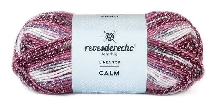 Lana Calm RevesDerecho 100grs Con Algodon