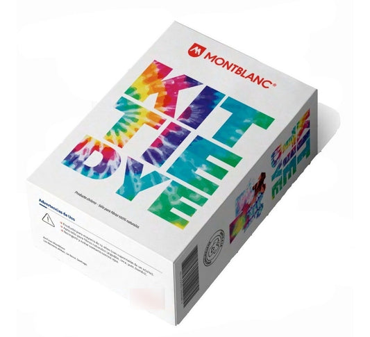 Kit Tie Dye Anilinas Montblanc Original 3 Colores Y Bandana