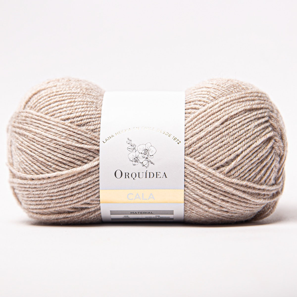 Cala Orquídea Ovillo 100 Grs (25% Lana 75% Acrilico Premium)