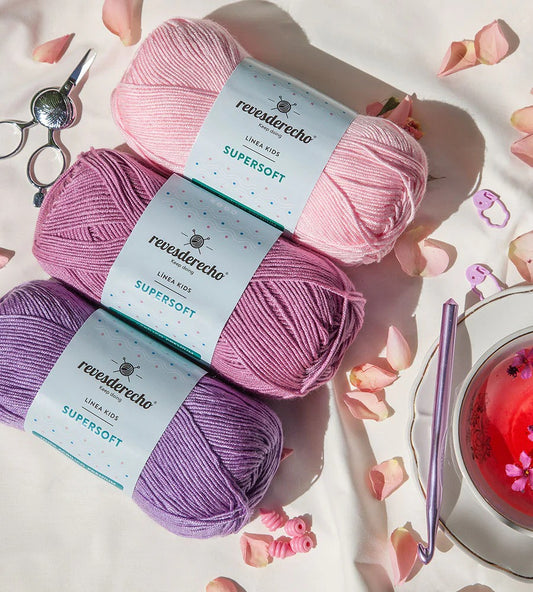 Bebe SuperSoft RevesDerecho Ovillo 100 Grs