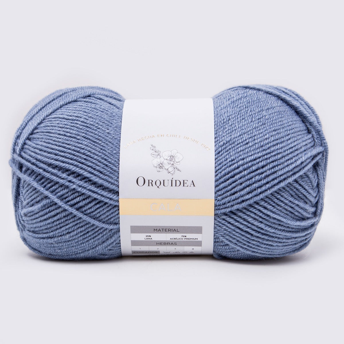 Cala Orquídea Ovillo 100 Grs (25% Lana 75% Acrilico Premium)