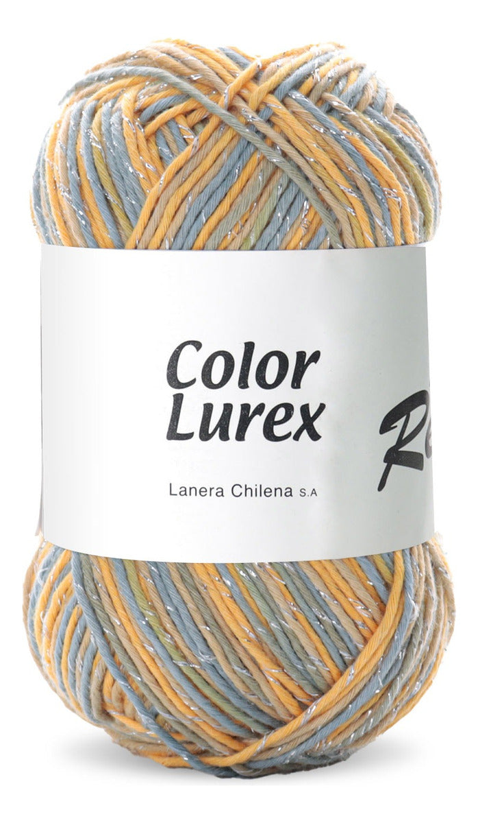 Cotton Color Lurex Algodon Reginella 100 Grs