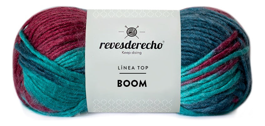 Lana Boom Mix 100grs Revesderecho