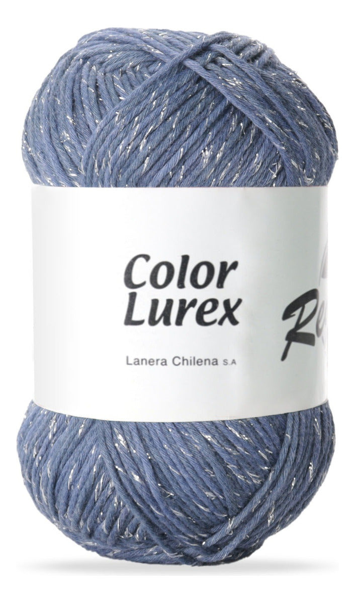 Cotton Color Lurex Algodon Reginella 100 Grs