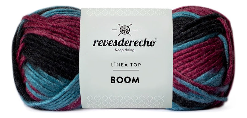 Lana Boom Mix 100grs Revesderecho