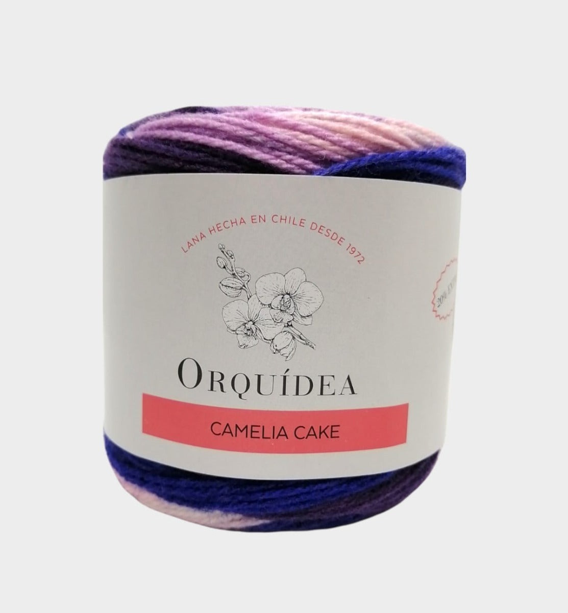 Camelia Cake 120 Grs Orquidea
