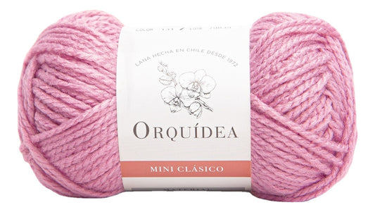 Mini Clasico Orquídea Ovillos 50 Grs.