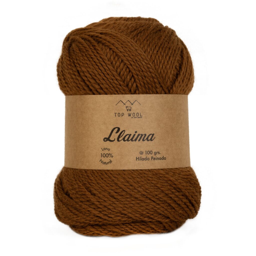 Lana Llaima Teñida 100% Oveja TopWool 100 Grs.