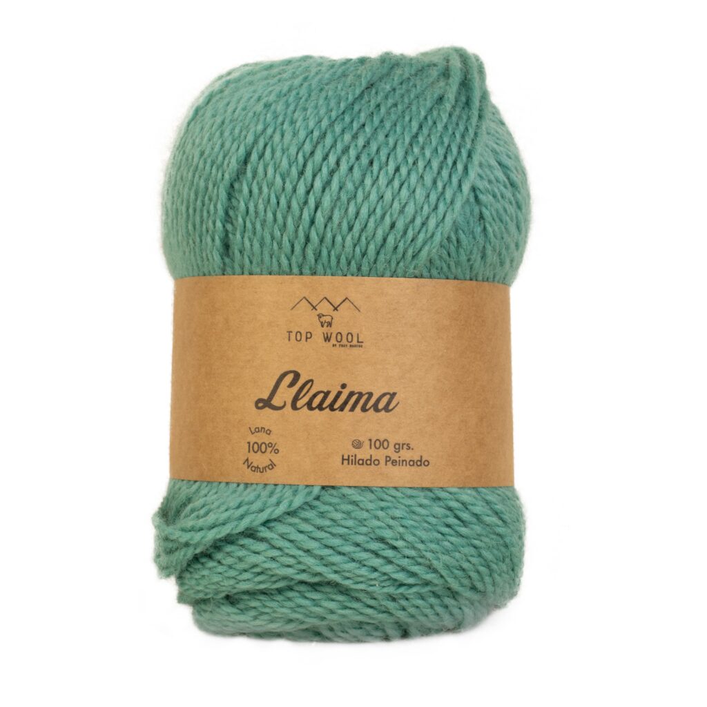 Lana Llaima Teñida 100% Oveja TopWool 100 Grs.
