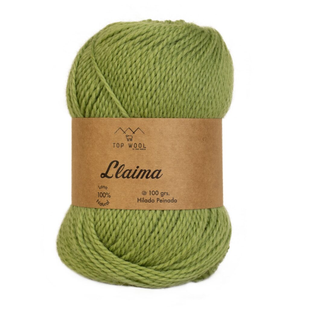 Lana Llaima Teñida 100% Oveja TopWool 100 Grs.