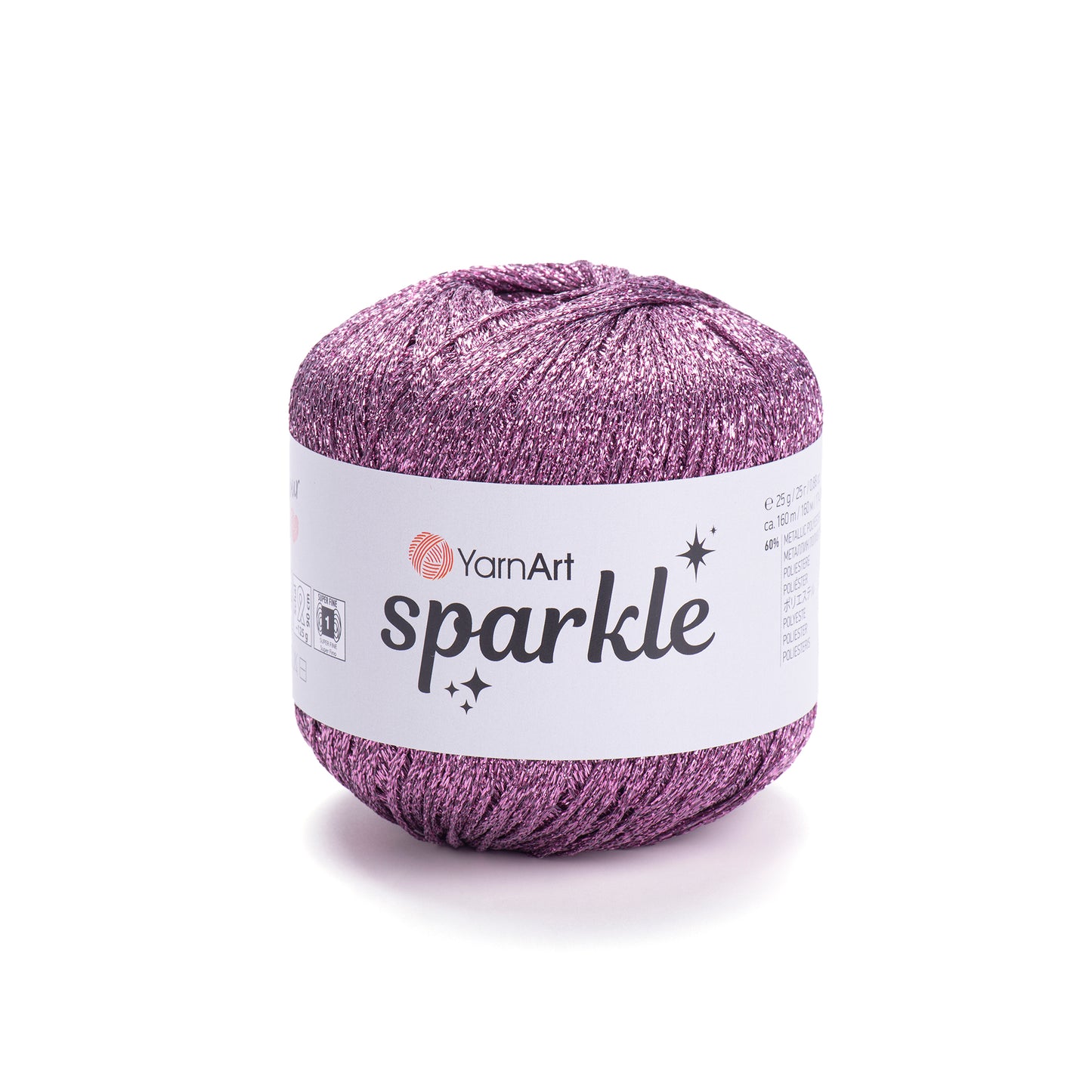 Hilo Sparkle 25grs Yarnart Brillo Glitter