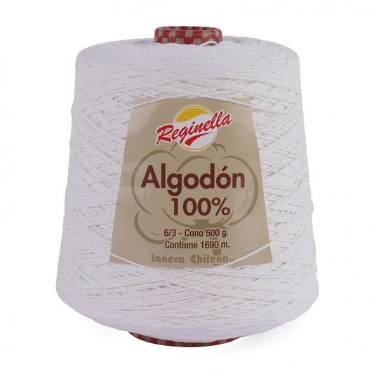 Cono Algodon 100% 500grs Reginella