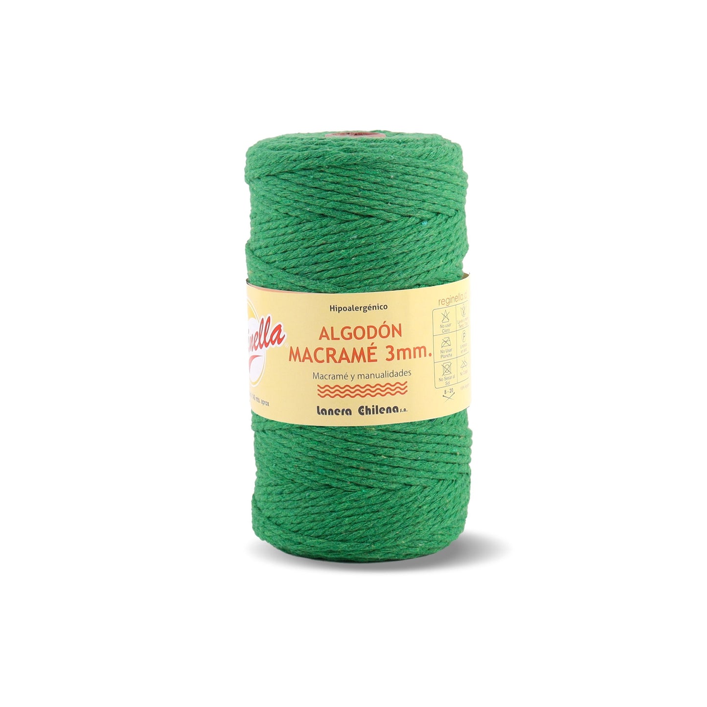 Cordón 3mm Para Macramé 400grs Reginella
