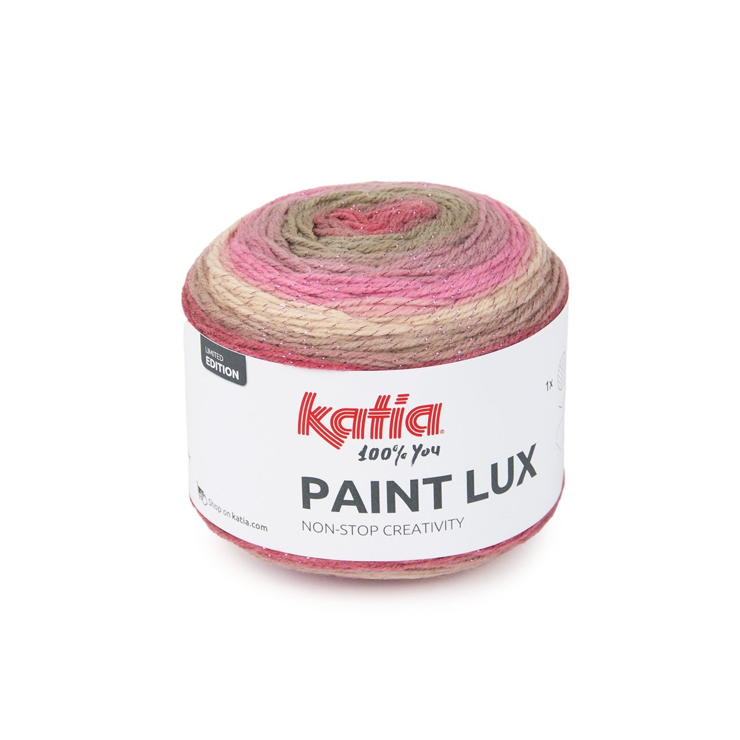 Katia Paint Lux - 150 Grs - Lurex - 19% Lana