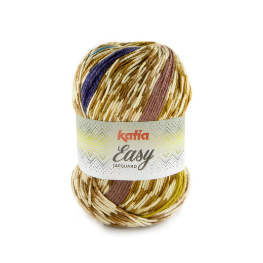 Katia Easy Jaquard  250 Grs. (30% Lana)