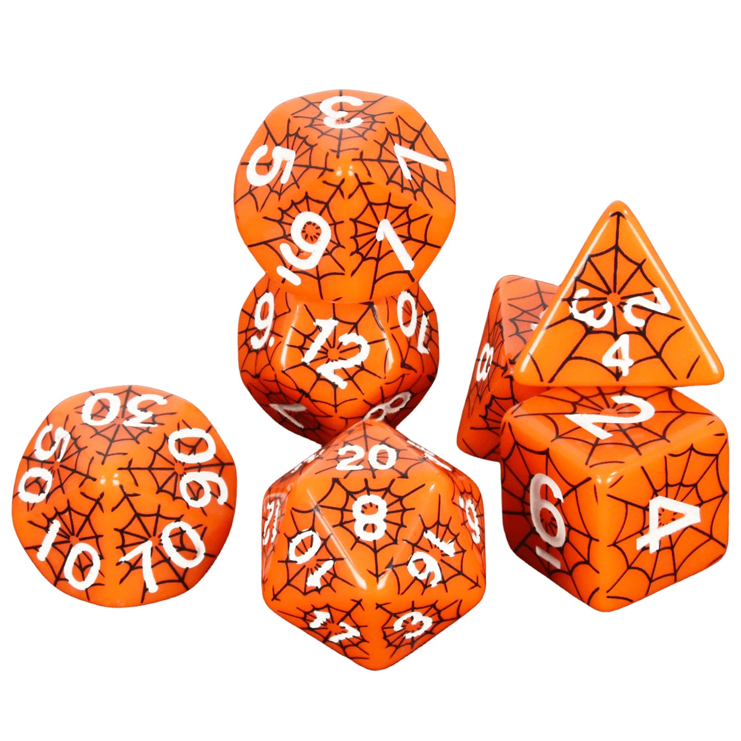 Pack 7 Dados Especiales RPG Colección Calabozos Y Dragones