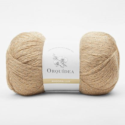 Lana Angora Lux Orquidea Ovillo 100 Grs